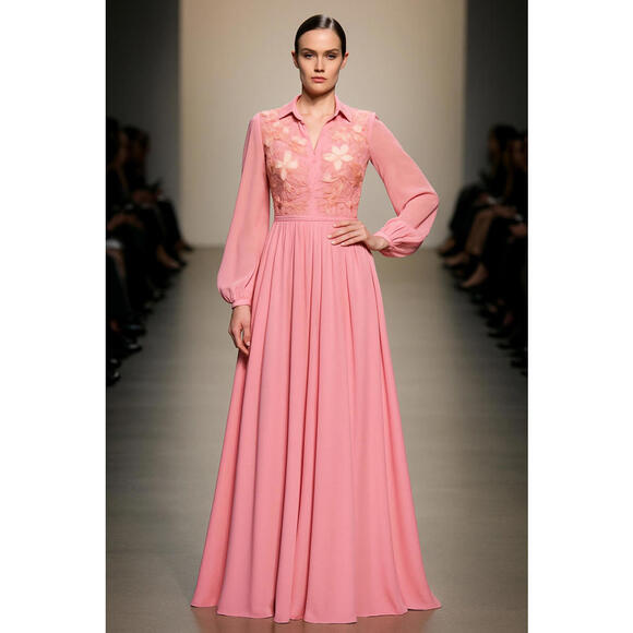 Long Sleeve Dress Badgley Mischka Maxi Dress Badgley Mischka Collection Belted Floral Lace Mikado Cocktail Dress Long Sleeve Dress Badgley Mischka Maxi Dress Badgley Mischka Collection Belted Floral Lace Mikado Cocktail Dress